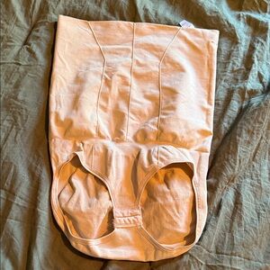 High-Waisted Cream Shapewear